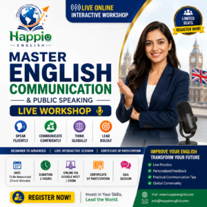Master English Communication & Public Speaking Workshop